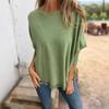 Осенне-зимний женский свитер, свободный, с длинным рукавом, трикотажная нижняя рубашка