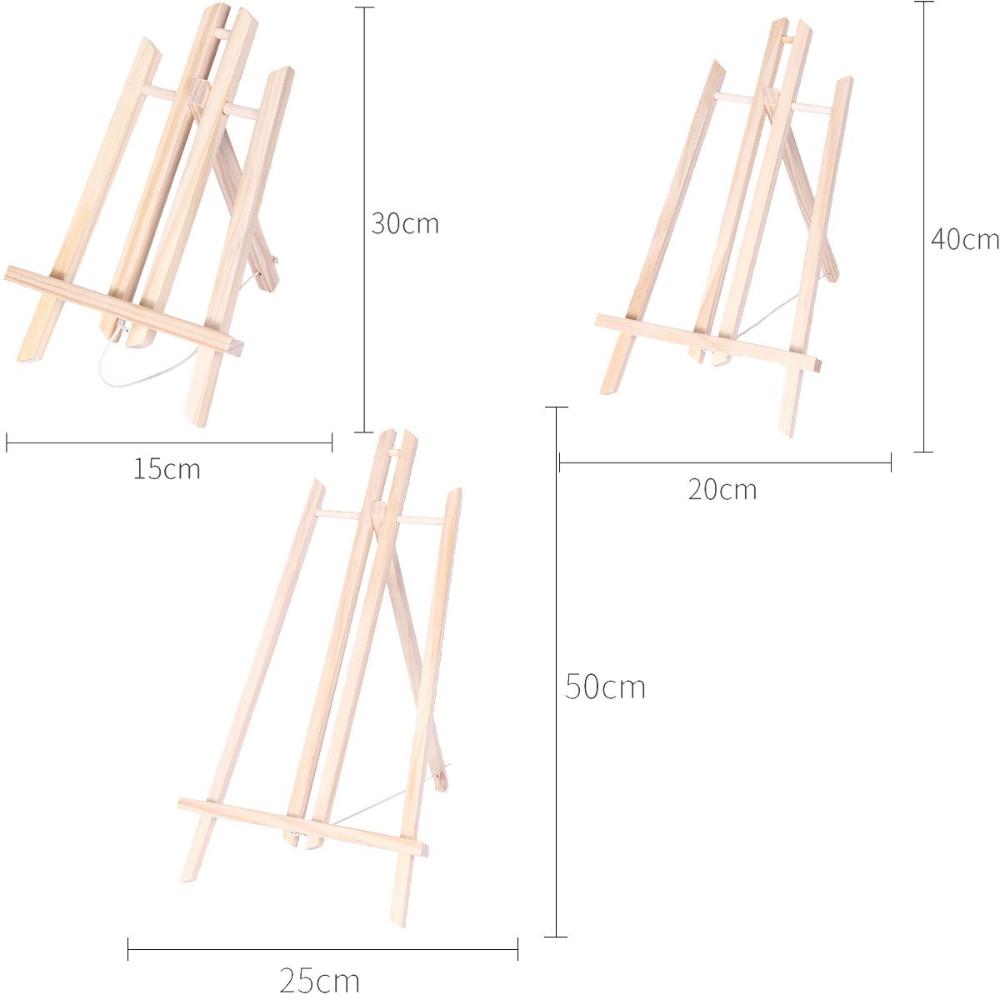 Adults Kids Artist Exhibition Art Craft Tabletop Shelf Holder Display Stand Painting Easel