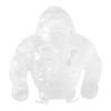 Гибкая игрушка-антистресс в форме гориллы для сжатия, растягивания и fidgeting. Подходит для использования в офисе, дома и в школе.