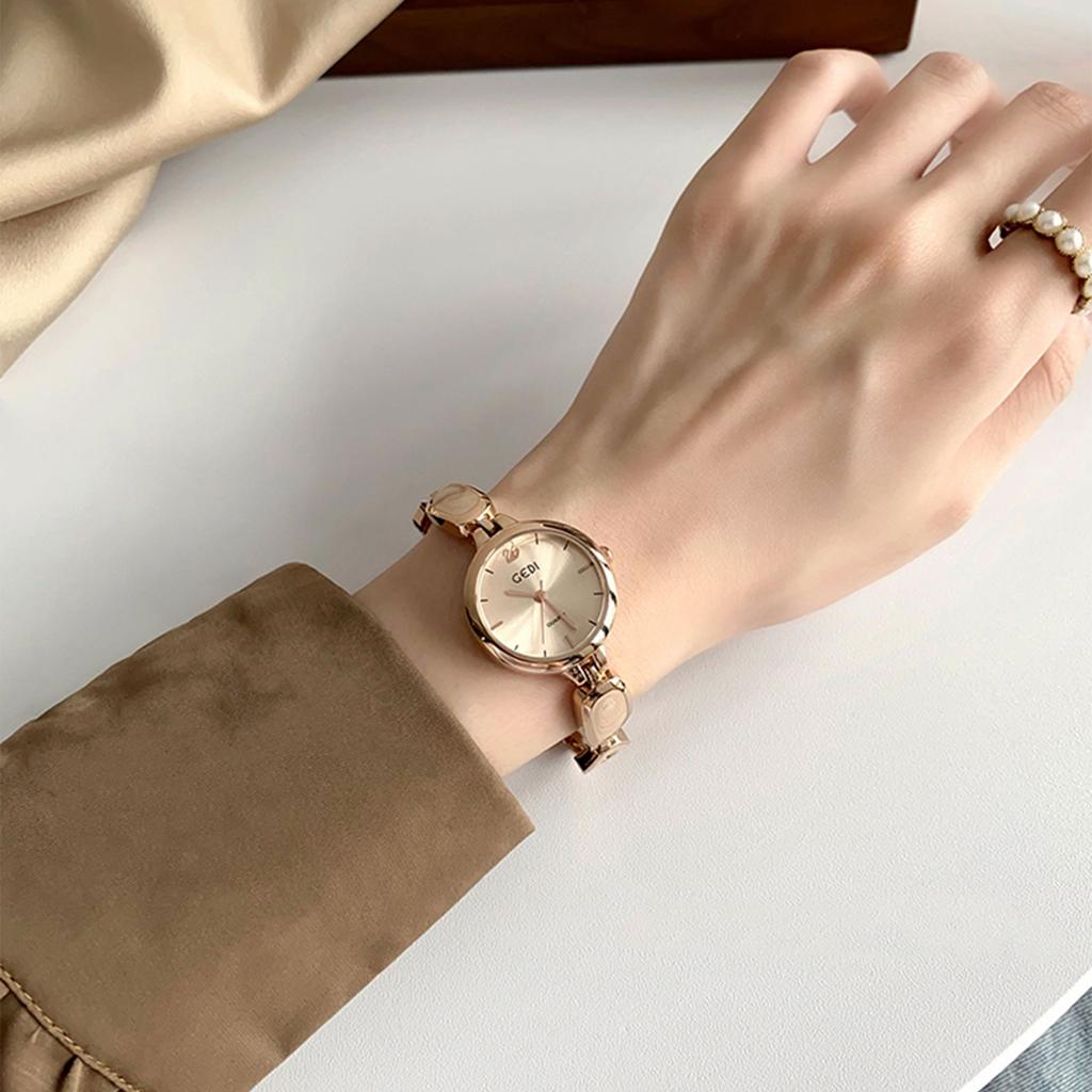 New Vintage Luxury Watches for Women Swan Chain Design Water-Resistant Quartz Ladies' Watch Perfect Gift for Girlfriends