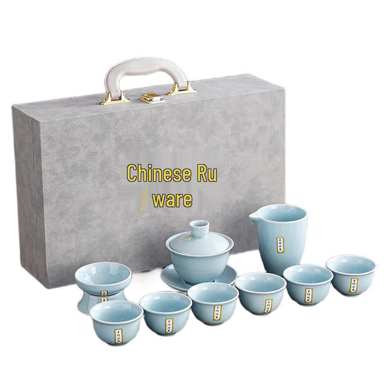 Zhai Qingsong Chinese Ceramic Tea Set