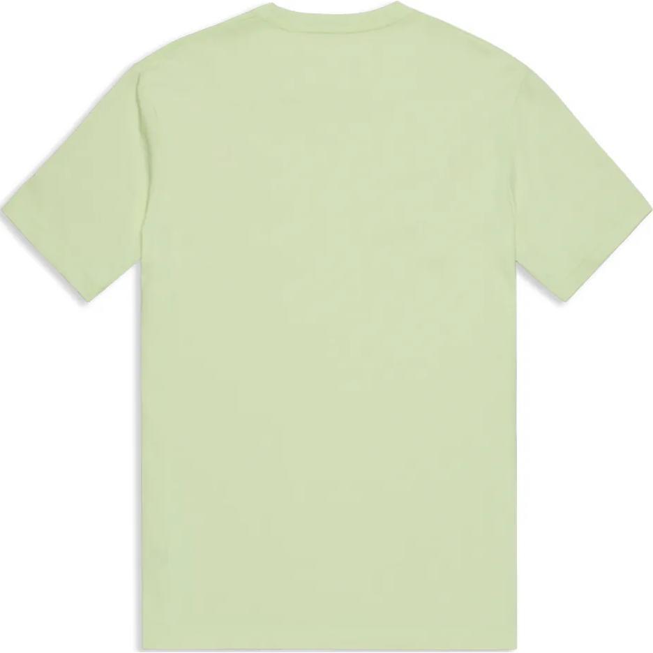 Converse T Shirts Men's Yellow Crew Neck Moderate 10008136-A06