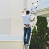 VEVOR 3.8m Telescoping Ladder, Aluminum Lightweight Multi-Purpose Collapsible Extension, One-Touch Retraction Ladder