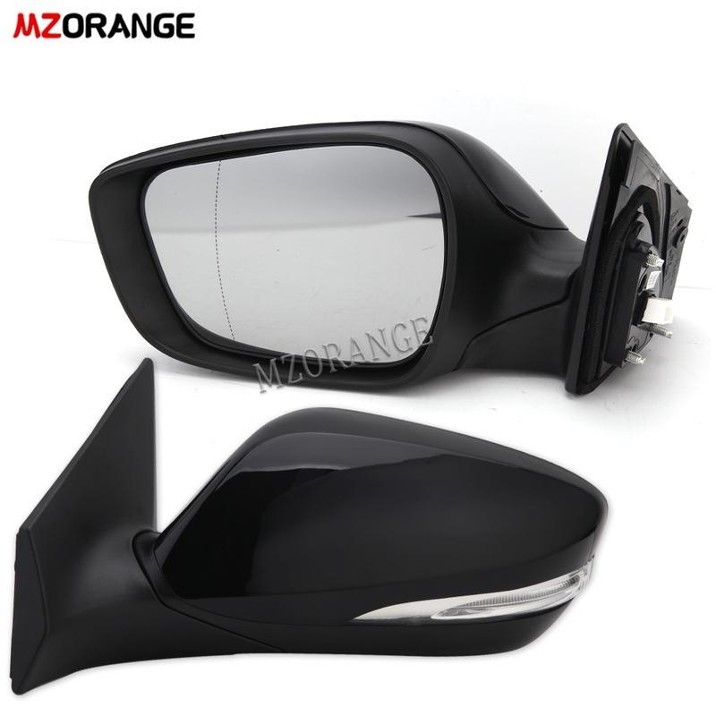 Side Mirror Heating For Hyundai Elantra 2011-2013 Outer Rearview Mirror Turn Signal assembly Reversing Mirror Assy 6 pin
