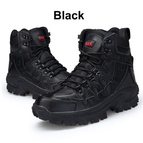 Военные армейские ботинки, мужские уличные тактические армейские ботинки, водонепроницаемые камуфляжные охотничьи ботинки, нескользящие ботинки для пустыни, походная обувь для мужчин