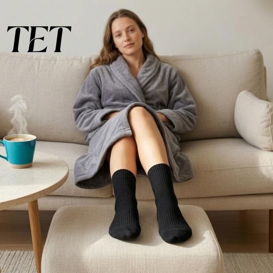 Versatile Casual Socks for Winter Cotton Socks, Breathable Solid Color Athletic Soft Sweat-Absorbent Comfortable Footwear Daily Commuting Sports