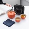 Ancient Pottery Travel Tea Set, Portable One Pot, Two Cups, Express Customer Cup, Teapot, Teacup Gift.