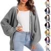 Women's Cardigan Sweater Button-Down Long Sleeve Oversized Knit Cardigans