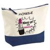 Trousse de maquillage - PLANETEE - Monique Wake Up and Makeup - Grand format - Coton - Impression HD