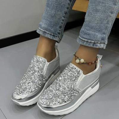 Женская весенняя новая мода с круглым носком ретро однотонная спортивная обувь для отдыха на природе повседневная обувь с коротким носком без застежек из вулканизированной стали Zapatos