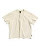 MINIMALPROJECT Heavyweight Henley Neck Short Sleeve T-Shirt Mst180 [Ivory]