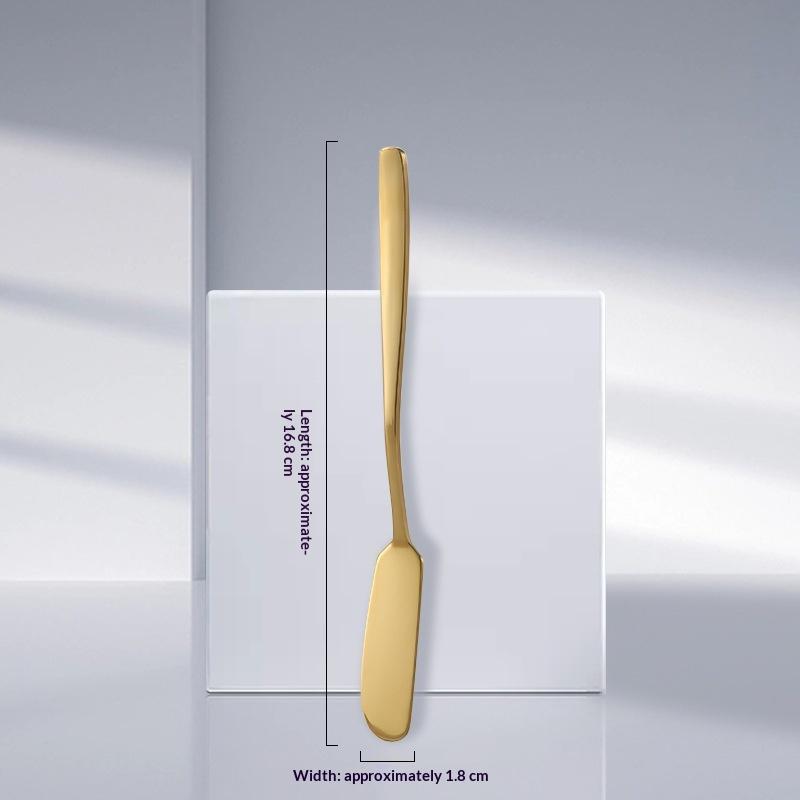 4Pcs Stainless Steel Butter Cheese Spreader Multiuse Butter Shovel Bread Spreader Kitchen Tableware 6