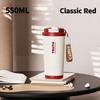 550ml Coffee Travel Mug SUS316 Stainless Steel Vacuum Insulated Tumbler Two Drinking Ways Leak Proof Car Water Cup Women Gift