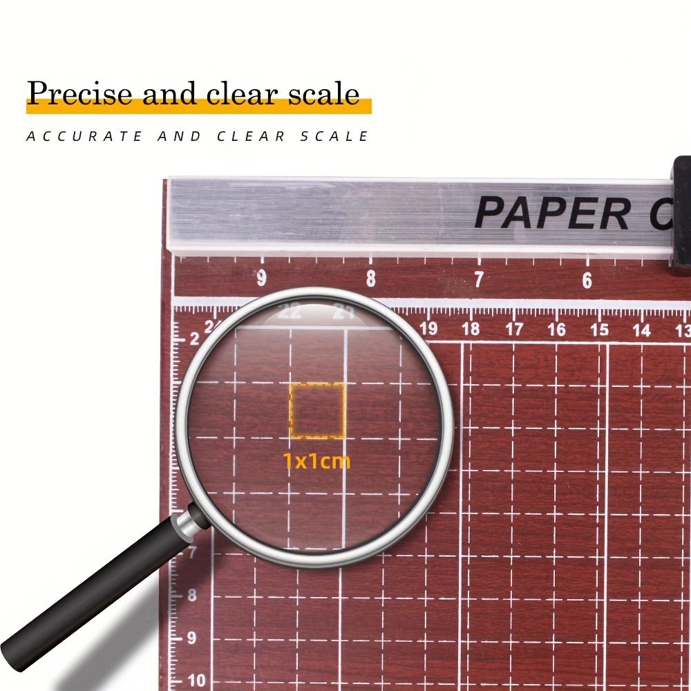 Резак для бумаги, сверхмощный, длина обрезки 12 дюймов, профессиональный триммер для бумаги, емкость 10 листов, гильотинный резак для бумаги для карточек, фотографий