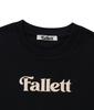 FALLETT Story Logo Short Sleeve T-Shirt Black