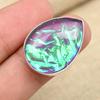 Фиолетовый австралийский тройной опал, драгоценный камень, твердое кольцо из стерлингового серебра 925 пробы, антикварное ювелирное изделие ручной работы