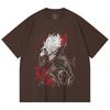 230 Gsm 100% Cotton Dandadan V28 Okarun Print Unisex Heavy Cotton T Shirt