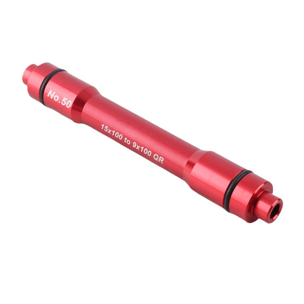 15mm Thru Axle Hub Adapter to 9mm Quick Relse Skewer for 100mm Front Wheel (Black)