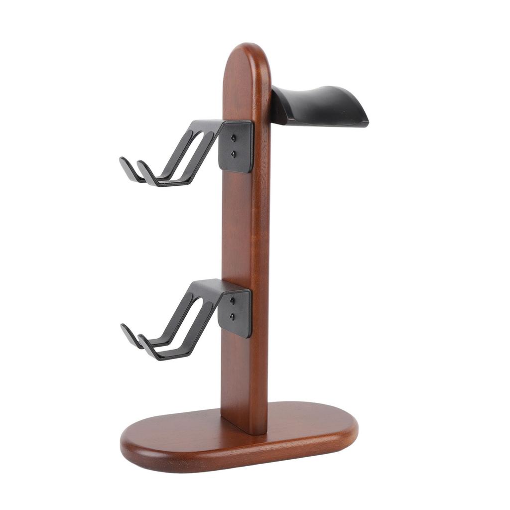 Подставка для геймпада Настольная деревянная подставка для игрового геймпада с держателем для наушников для Switch Pro