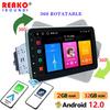 10.1 Inch Carplay Car Stereo Universal 2Din Android Radio 360 Rotatable Screen Multimedia Player Autoradio Audio RDS DSP