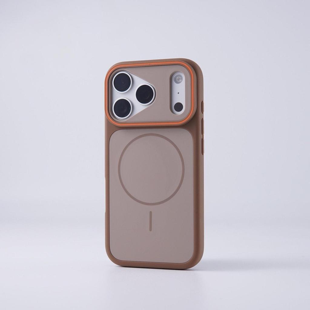 Двухцветный магнитный чехол-скин для iPhone 17 Pro Max: Защитный и персонализированный от падений