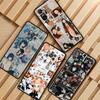 Чехол Kimetsu Yaiba Demon Slayer для телефона Xiaomi Mi Poco X3 NFC X4 M4 M3 Pro F1 F4 F3 GT C40 11T 11 Lite 5G Fundas Black Cover