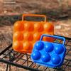 Portable 6/12 Grid Egg Storage Box for Outdoor Picnic, BBQ, and Camping Keep Your Eggs Safe and Fresh Kitchen Tools