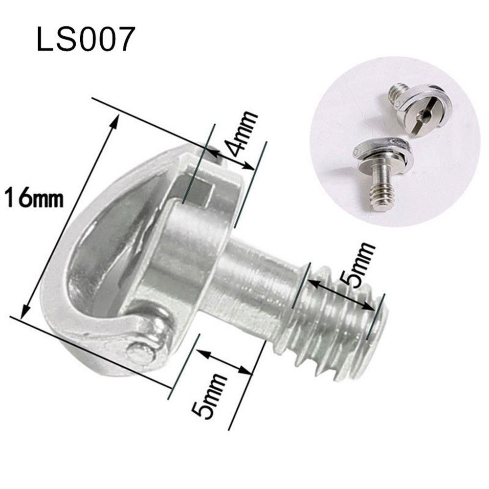 Адаптерный винт Адаптер для DSLR Быстросъемный винт для штатива 1/4-дюймовый винт для камеры Винт с D-образным кольцом