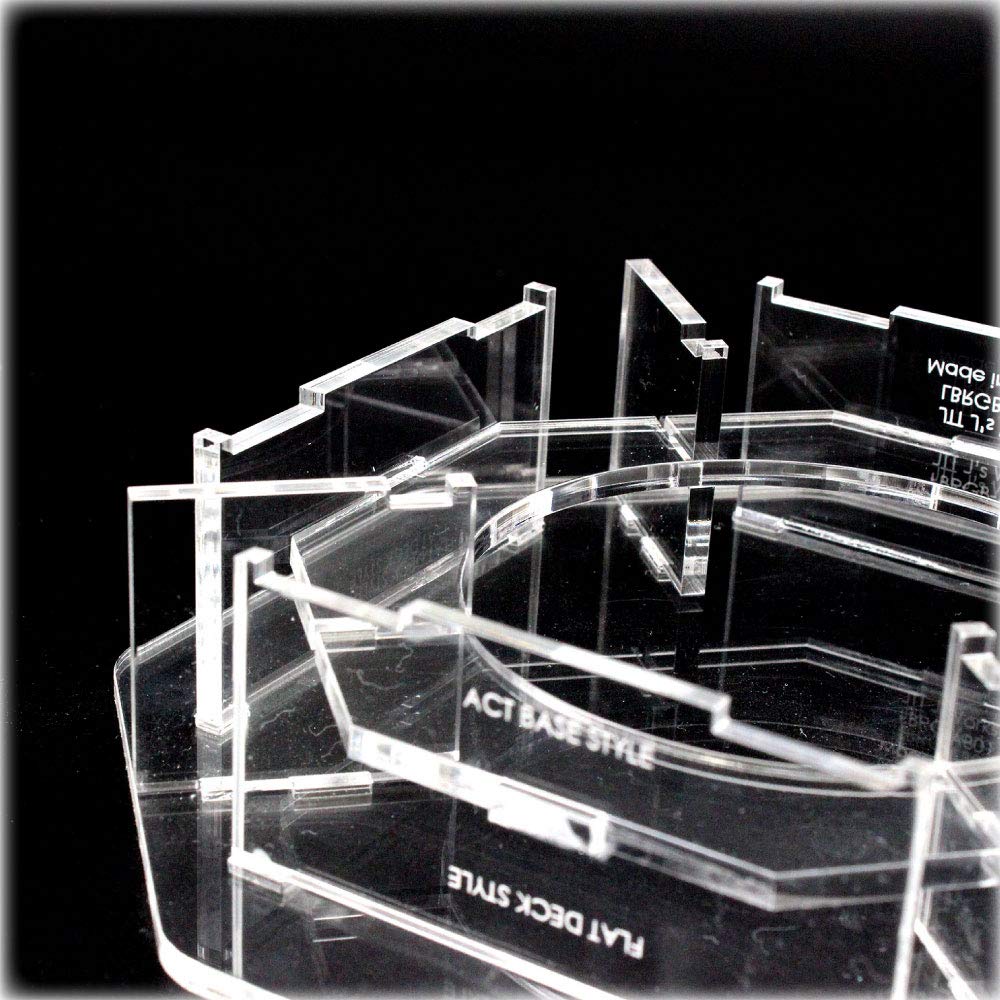 Подставка для фигурок с подсветкой AB1 тип набор LEDBASE-RGBR