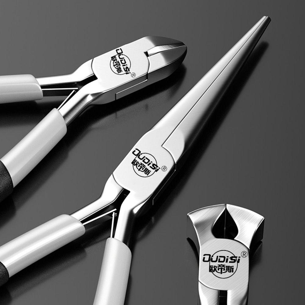 1 шт. круглые изогнутые плоскогубцы для изготовления ювелирных изделий, диагональные плоскогубцы для резки проволоки, мини-плоскогубцы для небольших ювелирных изделий своими руками