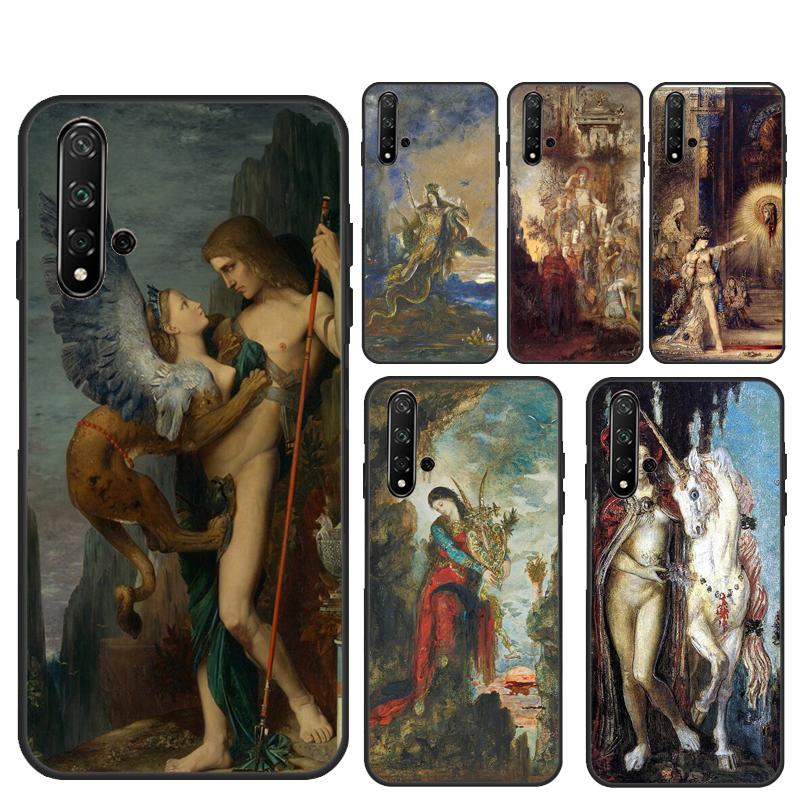 Gustave Moreau For Huawei Nova 12i 11i 8i 12s 9 10 SE Y91 Y90 Y60 Y70 Y72 Y61 P20 P40 P30 Lite P60 Pro Case
