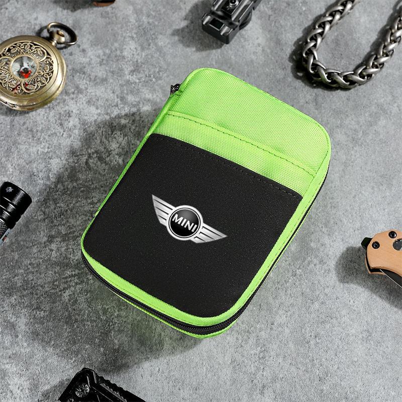 Zipper Wireless Earphone Cover Waterproof Anti-Scratch Portable Storage For BMW M5 M4 M3 F20 F40 F22 F30 E90 F32 F10 F06 F07 F46 ZSN5