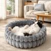 Warm Cat Sofa Bed Round Pet Sleeping Basket Dog Sleeping Mat Dog Kennel  for Cats and Dogs
