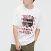 Uniqlo X Warhol X Kawamura Коллаборация Футболка с принтом с круглым вырезом с коротким рукавом Унисекс Топы Белый 438018-00
