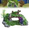 Aquarium Mountain View Rockery Hiding Cave Ornament Fish Tank Decoration