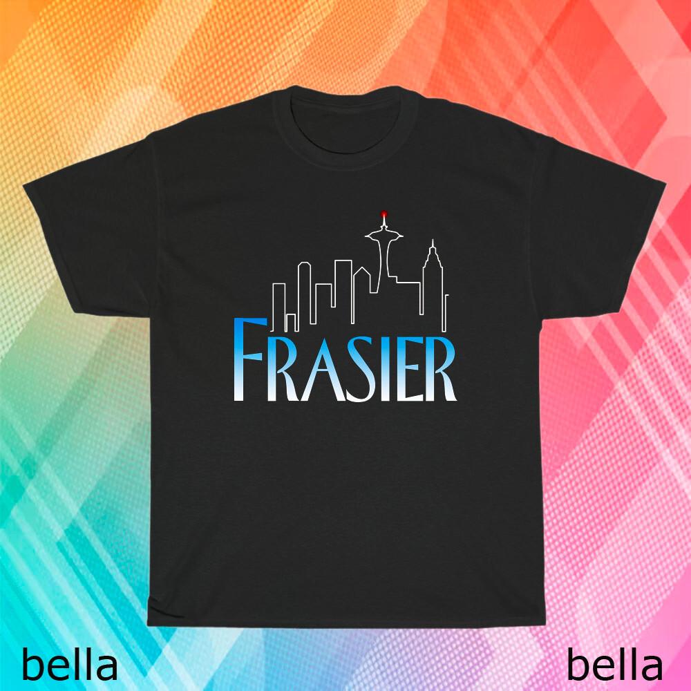Новая футболка с логотипом Frasier, смешной размер от S до 5XL