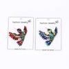 Stylish Alloy Bird Brooch with Vibrant Enamel Coating Rustproof Designs Lapel Accessory for Women Friend Gift Occasions