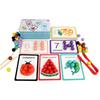 Multicolor Counting Beads Puzzle - Educational Math Game for Children
