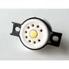 Panel Mount Tube Socket 9 Pin Ceramic Electronic Base for Auditory Gear Repair and DIY Amplifiers Build Project Work