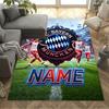 Bayern Munich Graffiti Art Area Rug Suitable for Entryway Game Room Bedrooms Living Rooms Anti-slip Rug Office home decor