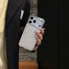 Чехол для iPhone 17 Pro Max Текстура крокодила Покрытие из ПУ-кожи PC + TPU Электроокрашенная крышка для телефона