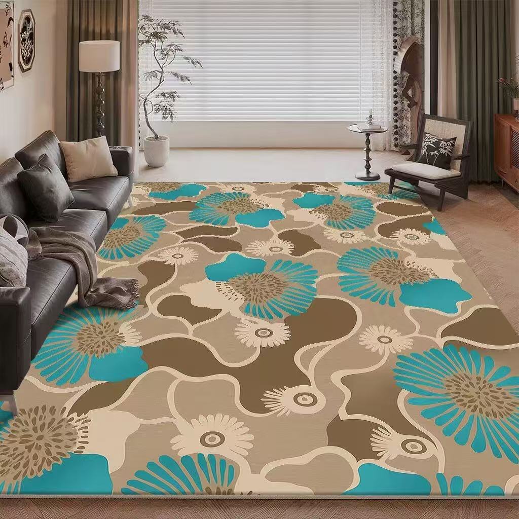 Ковер для гостиной, дивана, журнального столика, декоративный ковер, грязеотталкивающий и простой в уходе, ковер для большой площади