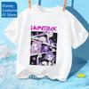 Toddler Girl Clothes Kpop Demon Hunters Cartoon Tee Shirt Funny Gift for Fans Harajuku Cool Kids T-shirts Summer Tops