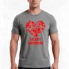 Red Heart Warrior Shirt Chd Awareness Tshirt Summer Casual Cotton Tee Oversized Streetwear Tops Vintage Graphic Print