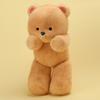 4 цвета плюшевые игрушки-медведи милая мультяшная кукла животное теплая детская успокаивающая кукла-медведь каваии домашний декор рождественский подарок на день рождения