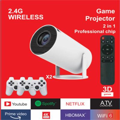 Портативный игровой проектор MAX300 4K HD с беспроводным контроллером