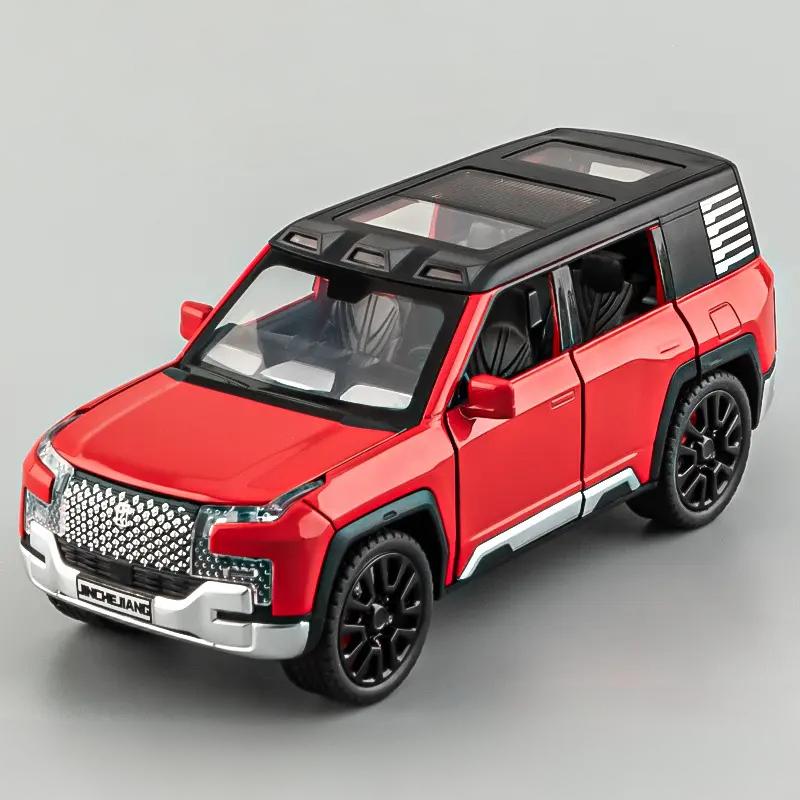 1/32 BYD Look Up U8 Металлическая литая модель автомобиля Звук и свет Имитация Классическая Коллекция Украшения для витрины Подарок на день рождения