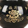 1pcs Obsidian Heart Meridian Ball, Home Decoration Accessories, Gift Ball, Arts and Crafts, Office Feng Shui Ornaments