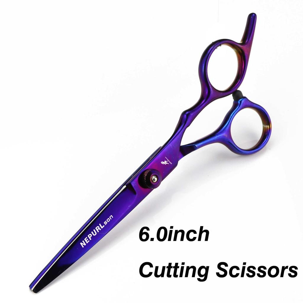 6 Inch Tooth Scissors Flat Scissors for Barbers and Hairdressers Special Fine Scissors for Thinning Haircuts and Hair