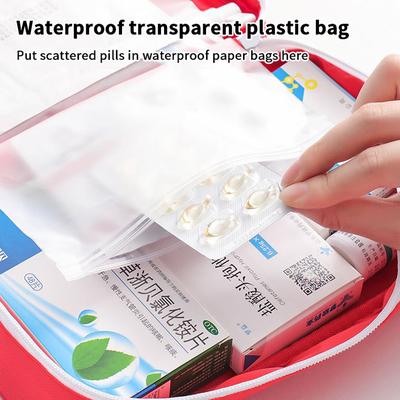 Пустая большая аптечка первой помощи портативная для выживания на открытом воздухе при катастрофах землетрясениях аварийная аптечка для дома/автомобиля пустая упаковка